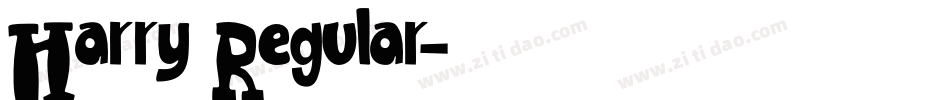 Harry Regular字体转换